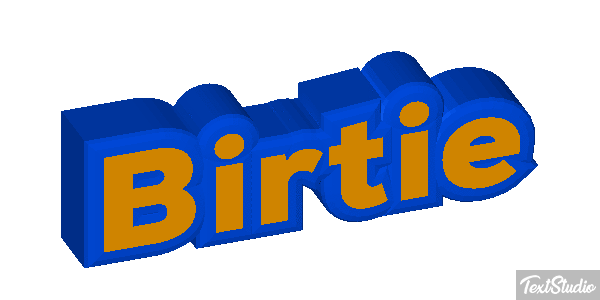 Birtie Text effect