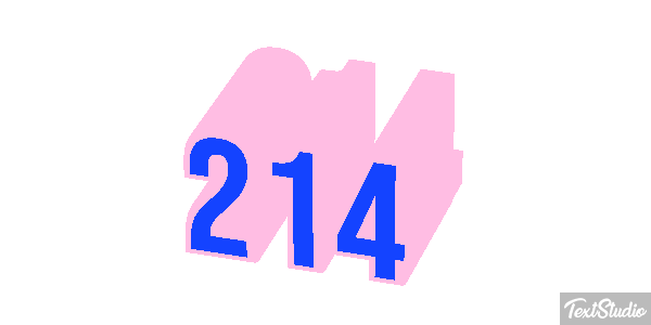 214 Effet de texte
