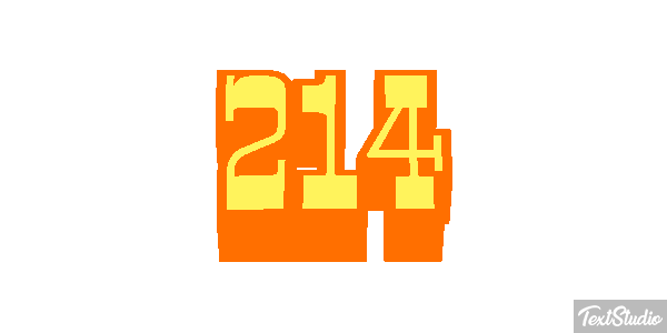 214 Effet de texte