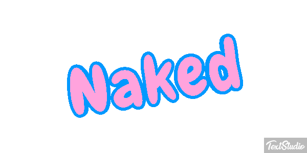Naked Text effect