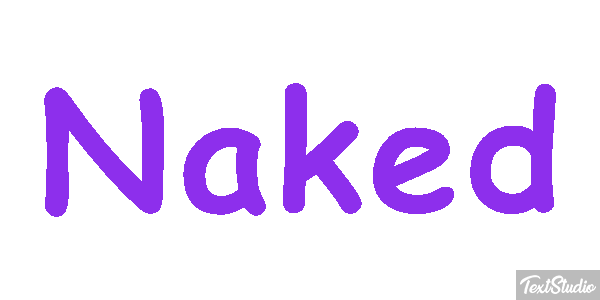 Naked Text effect