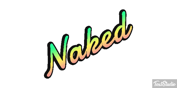 Naked Text effect