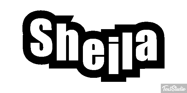 Sheila Text effect