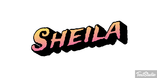 Sheila Text effect