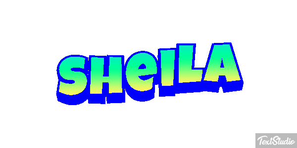 Sheila Text effect