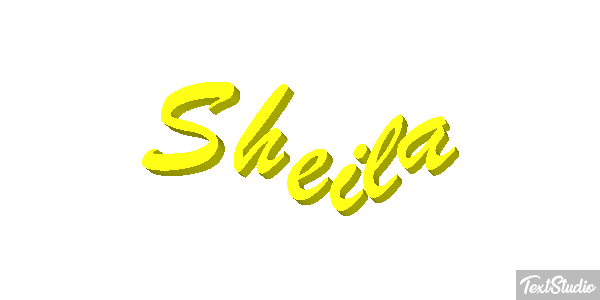 Sheila Text effect