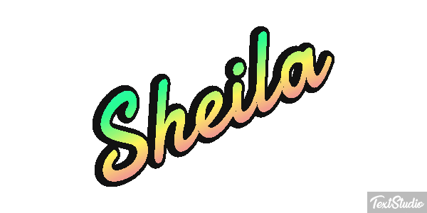 Sheila Text effect
