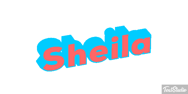 Sheila Text effect