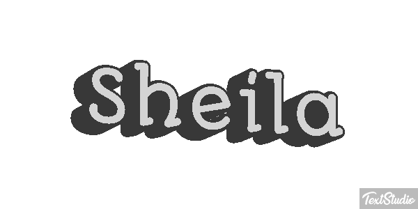 Sheila Text effect