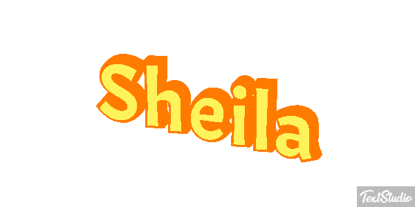 Sheila Text effect