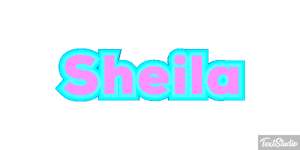 Sheila Text effect