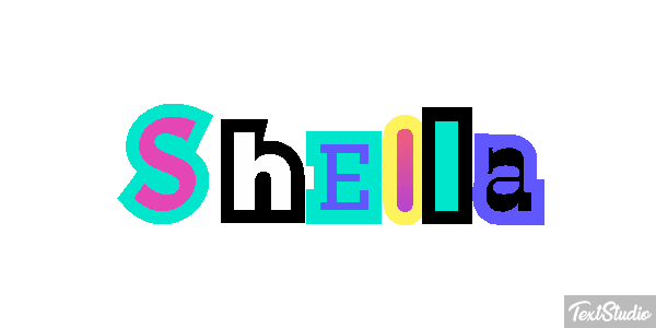 Sheila Text effect