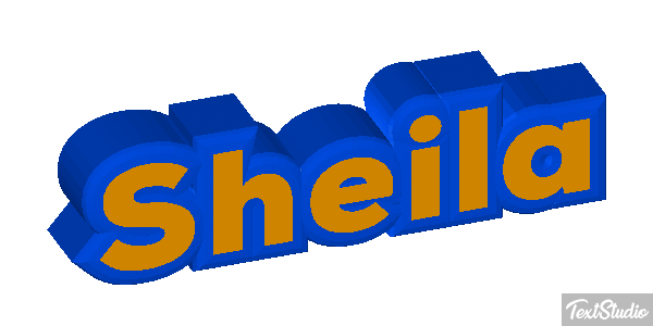 Sheila Text effect