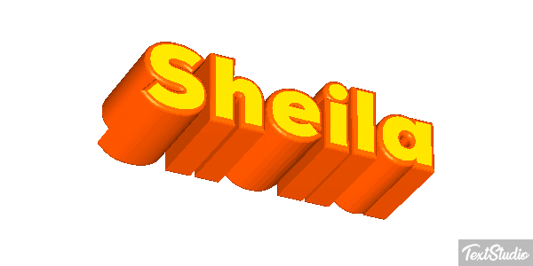 Sheila Text effect
