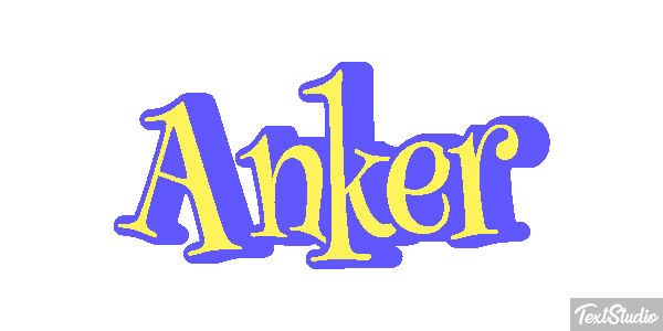 Anker Text effect