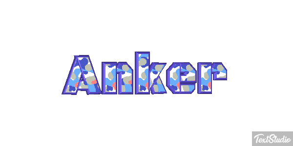 Anker Text effect
