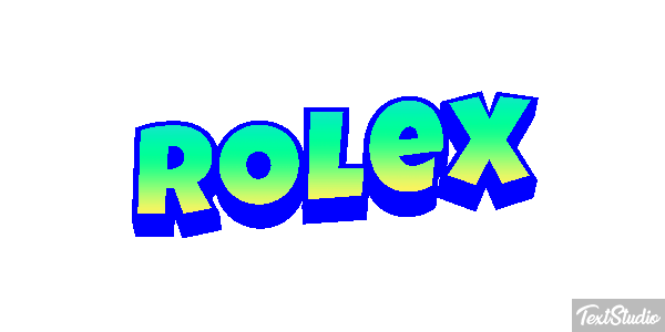 Rolex Tekst effect