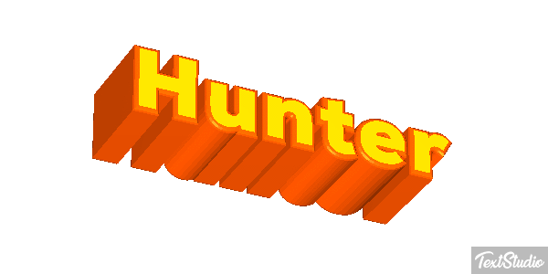 Hunter Efekt tekstowy