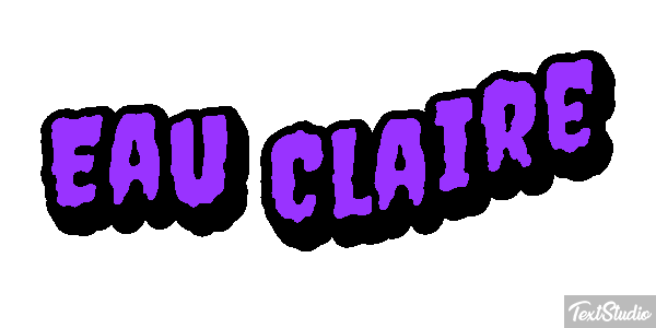 Eau Claire Efekt tekstowy