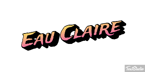 Eau Claire Efekt tekstowy