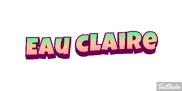 Eau Claire Efekt tekstowy