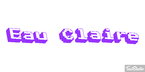 Eau Claire Efekt tekstowy