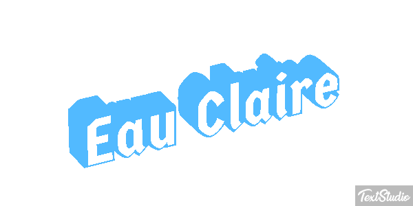 Eau Claire Efekt tekstowy