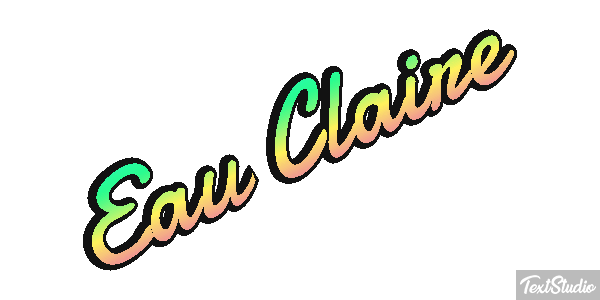 Eau Claire Efekt tekstowy
