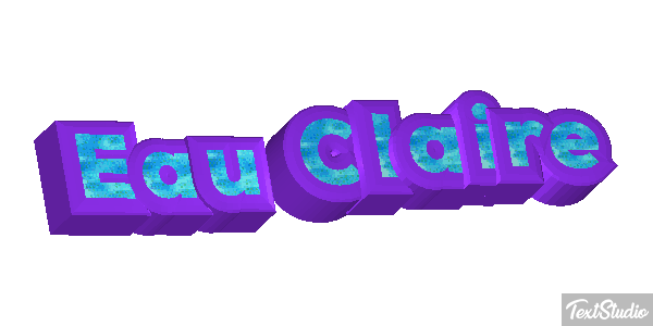 Eau Claire Efekt tekstowy