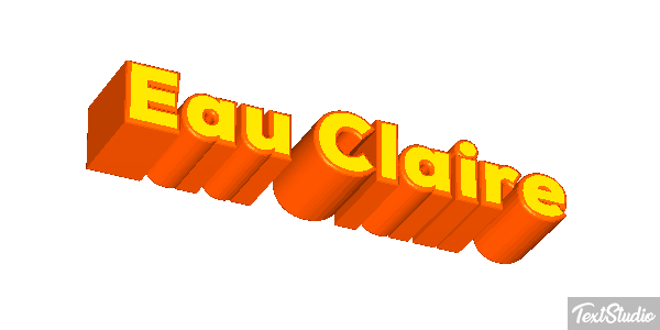 Eau Claire Efekt tekstowy