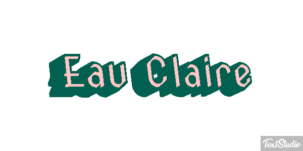 Eau Claire Efekt tekstowy