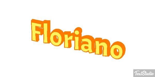 Floriano Efecto de texto