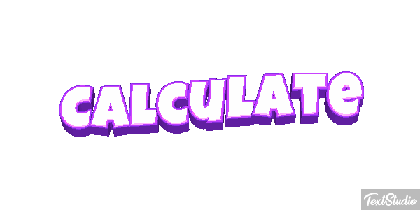 Calculate Текстовый эффект