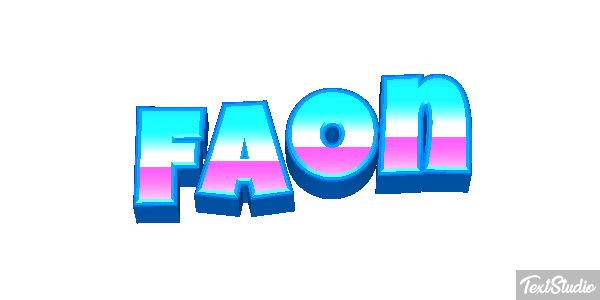 Faon Effet de texte