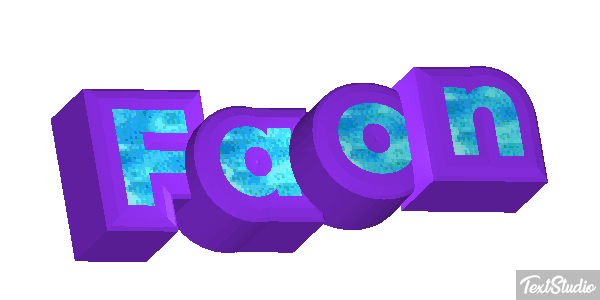 Faon Effet de texte