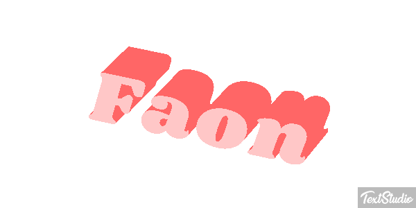 Faon Effet de texte