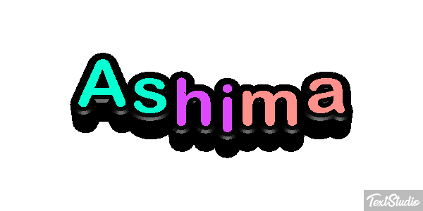 Ashima Effetto testo