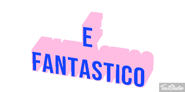É fantástico Efeito do texto