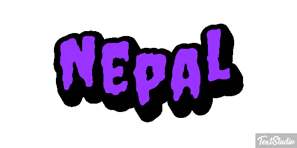 Nepal Text effect