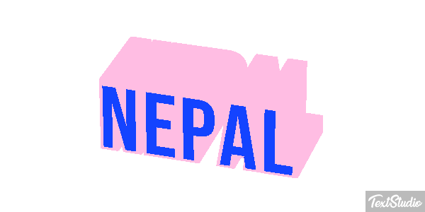 Nepal Text effect