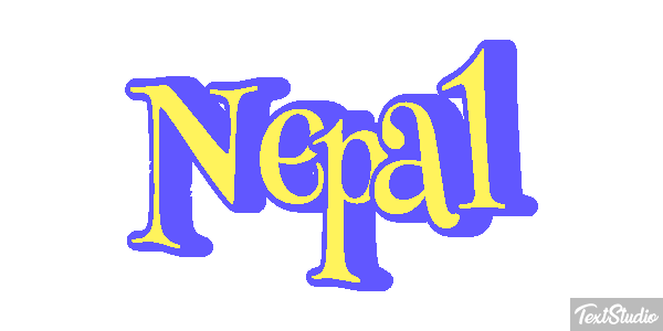 Nepal Text effect