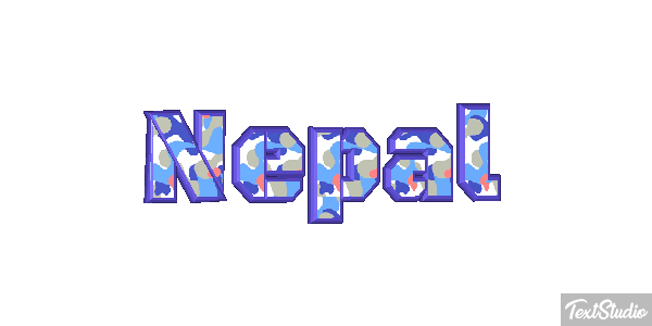 Nepal Text effect