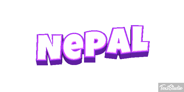 Nepal Text effect