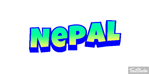 Nepal Text effect
