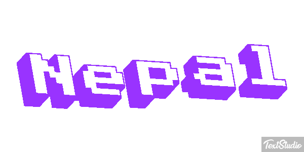 Nepal Text effect