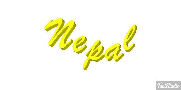 Nepal Text effect