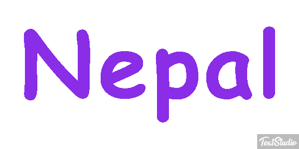 Nepal Text effect