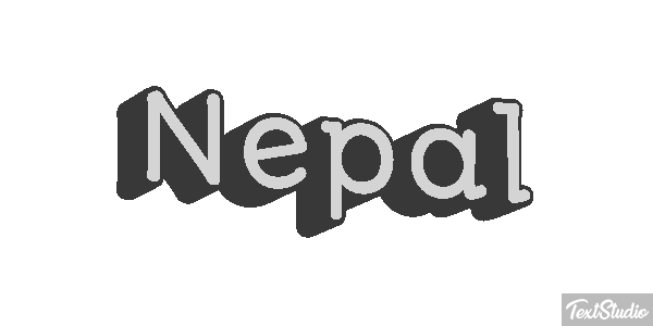 Nepal Text effect