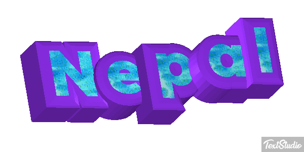 Nepal Text effect