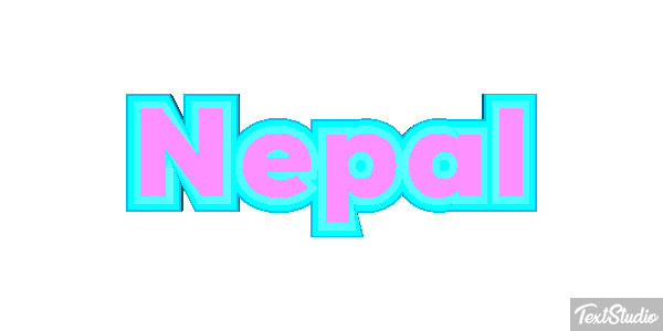 Nepal Text effect